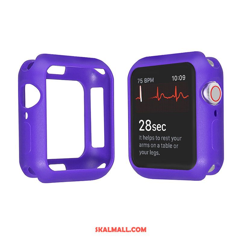 Apple Watch Series 2 Skal Skydd Godis Purpur Slim Mjuk Rea