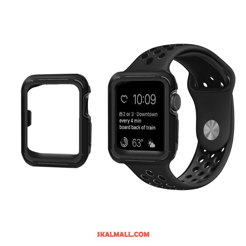 Apple Watch Series 3 Skal Fallskydd Purpur Silikon Rea