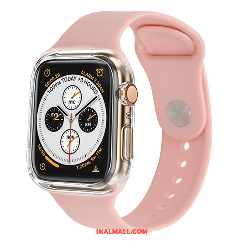 Apple Watch Series 3 Skal Skydd Bicolor Silikon Sport Svart Billig