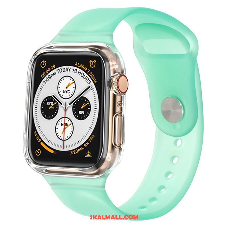 Apple Watch Series 3 Skal Skydd Bicolor Silikon Sport Svart Billig