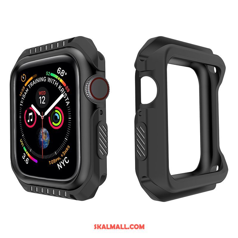 Apple Watch Series 4 Skal Sport Frame Tillbehör Bicolor Silikon Rabatt