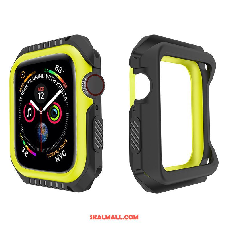 Apple Watch Series 4 Skal Sport Frame Tillbehör Bicolor Silikon Rabatt