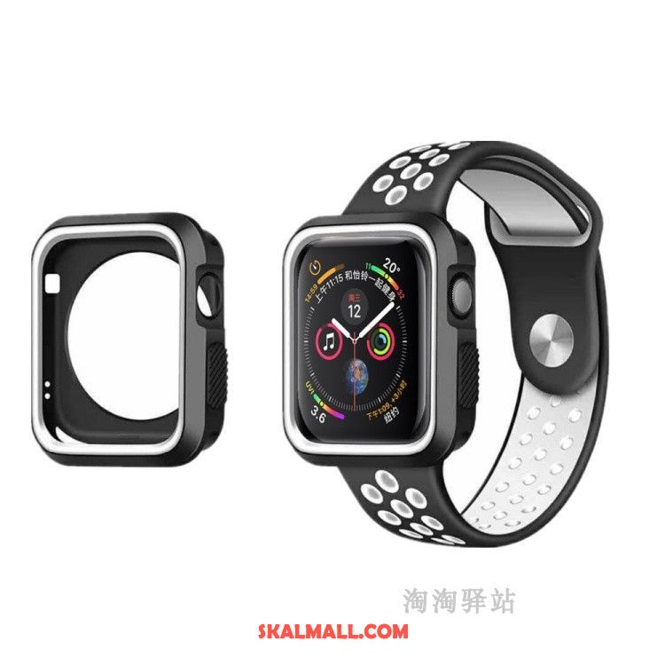 Apple Watch Series 5 Skal Mjuk Andningsbar Fallskydd Silikon Sport Fodral Billig