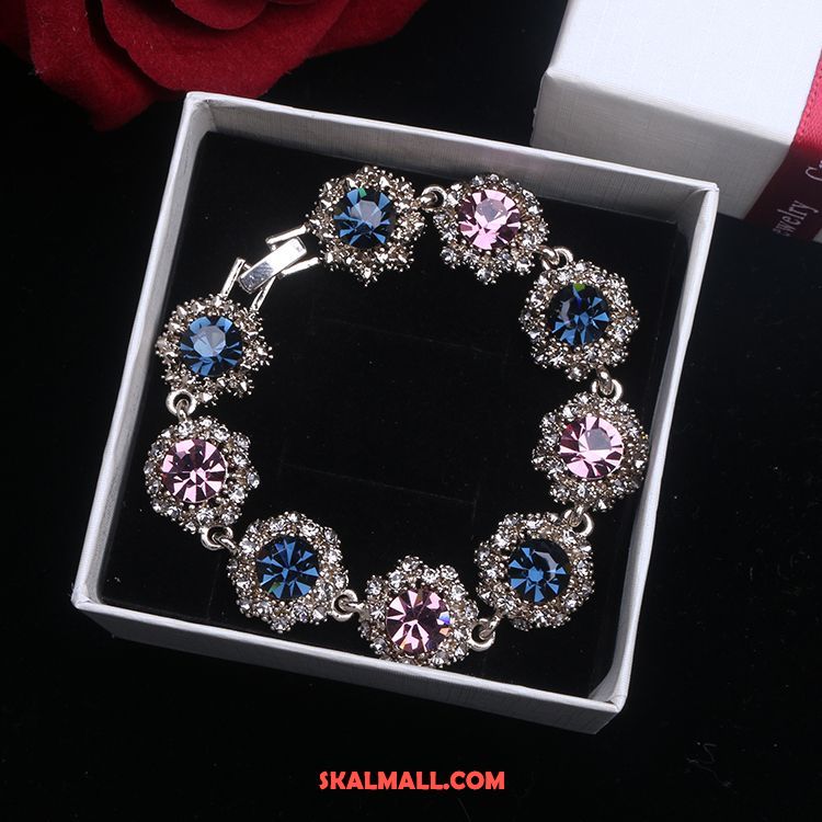 Armband Dam Elegant Mode Kvinna Kristall Strass Till Salu