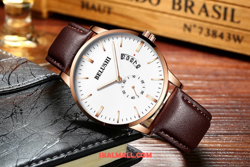 Armbandsur Herr Casual Ny Kvartsur Män Mode Rea