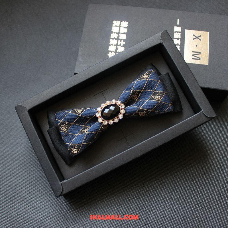 Flugor Herr Fluga Brudgum Halsband Blomma Groomsmen Stil Billig