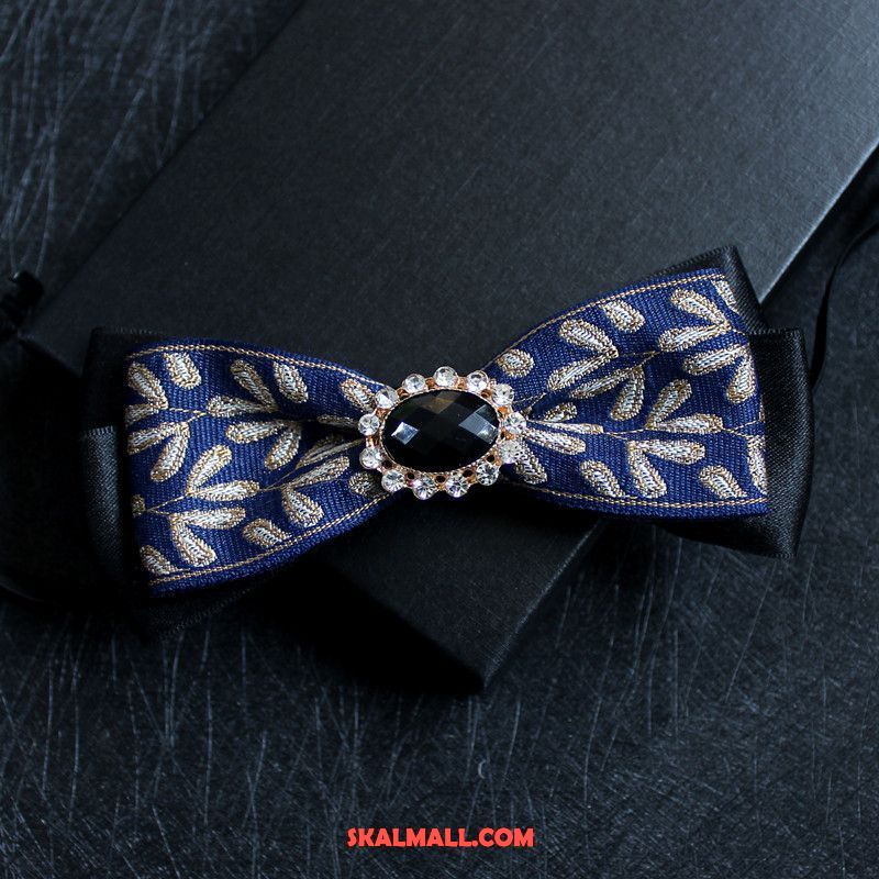 Flugor Herr Fluga Brudgum Halsband Blomma Groomsmen Stil Billig