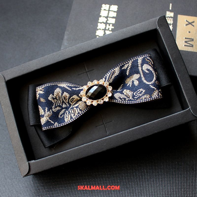 Flugor Herr Fluga Brudgum Halsband Blomma Groomsmen Stil Billig