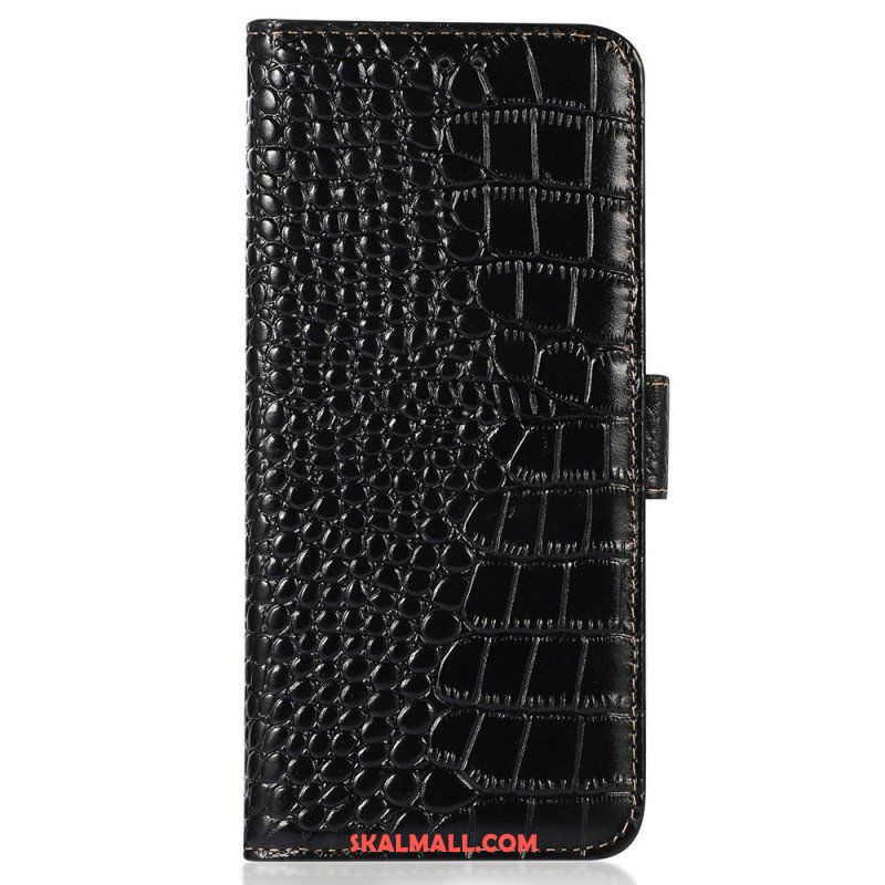 Fodral Huawei Mate 50 Pro Crocodile Style Rfid