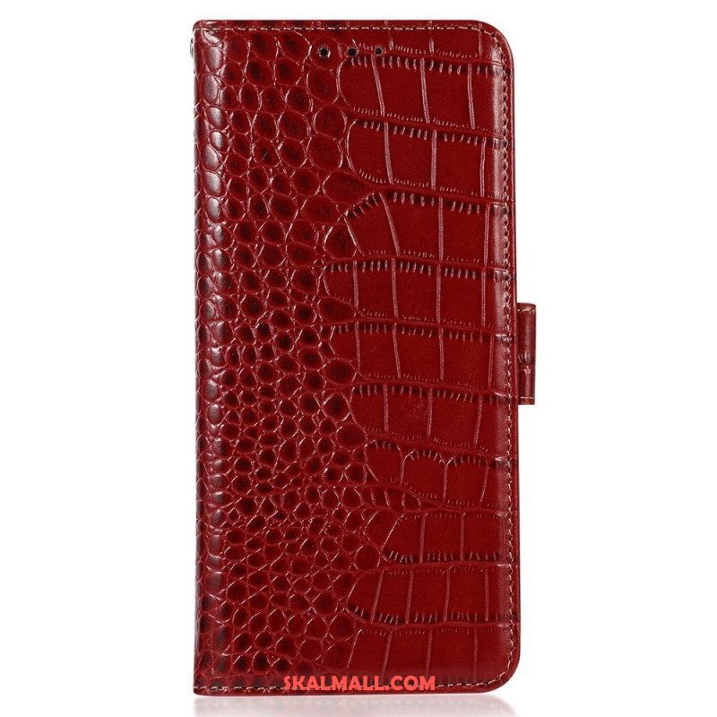 Fodral Huawei Mate 50 Pro Crocodile Style Rfid