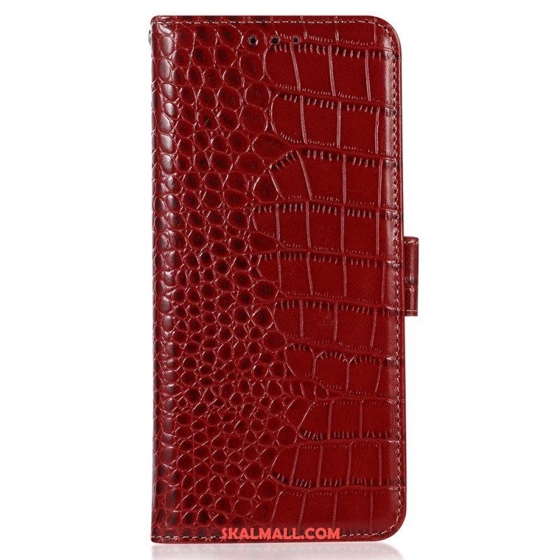 Fodral Huawei Mate 50 Pro Crocodile Style Rfid