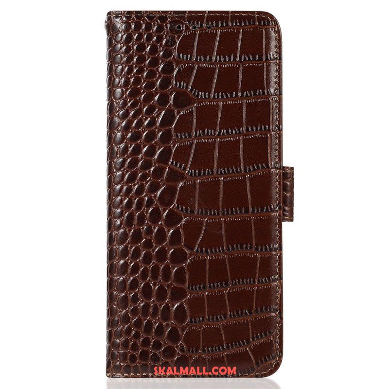 Fodral Huawei Mate 50 Pro Crocodile Style Rfid