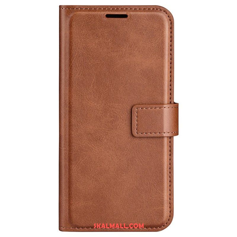 Fodral Huawei Mate 50 Pro Faux Leather Design Plus