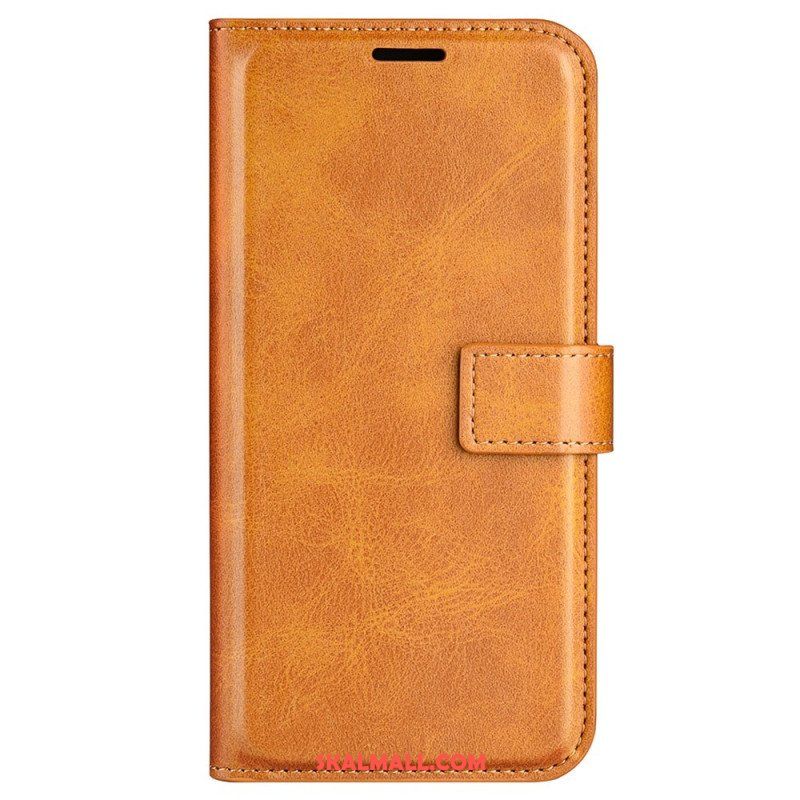 Fodral Huawei Mate 50 Pro Faux Leather Design Plus