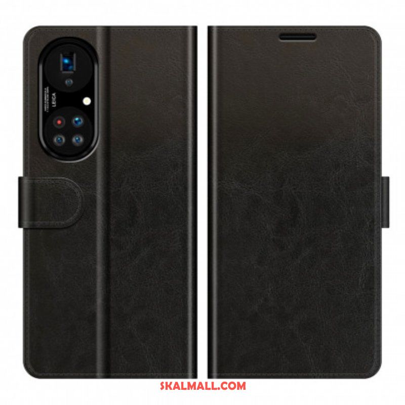 Fodral Huawei P50 Pro Stil Läderdesign