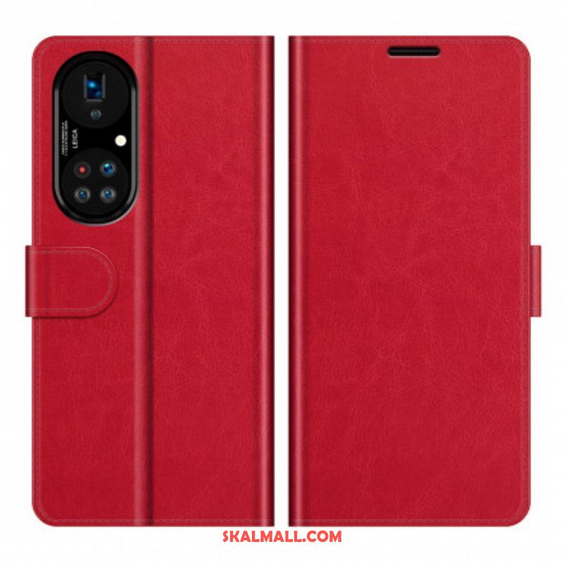 Fodral Huawei P50 Pro Stil Läderdesign