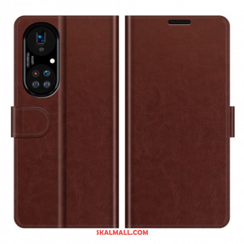 Fodral Huawei P50 Pro Stil Läderdesign