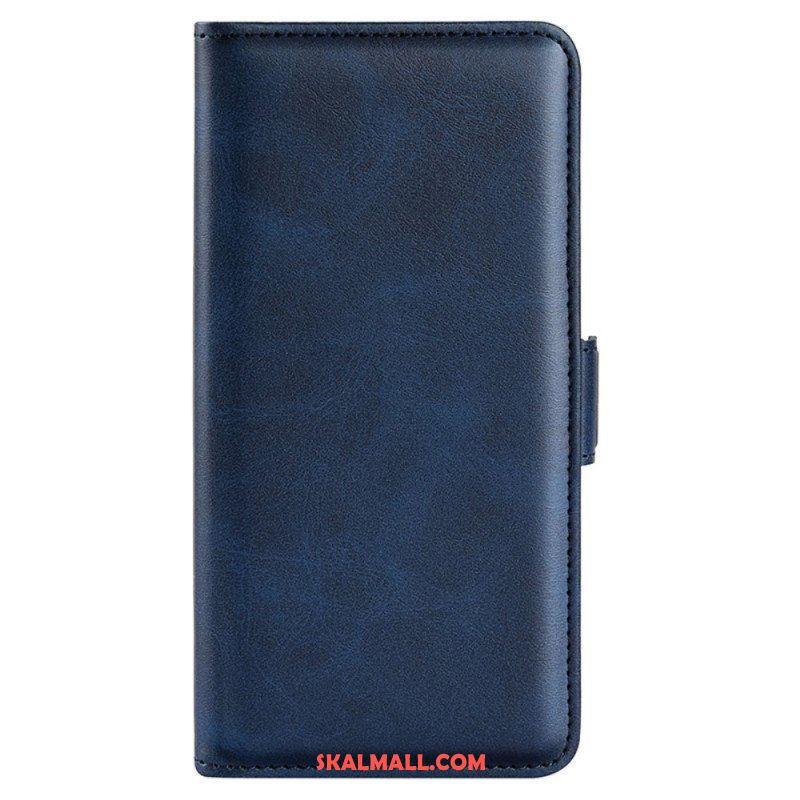 Fodral Huawei P60 Pro Folio-fodral Dubbel Klaff