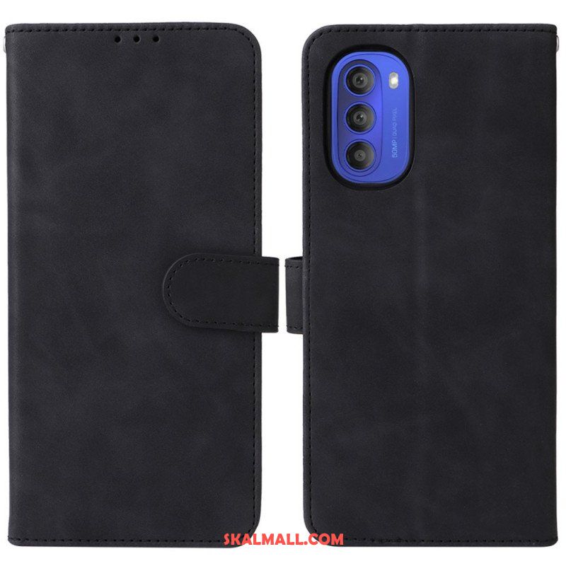 Fodral Moto G51 5G Vintage Skin-touch