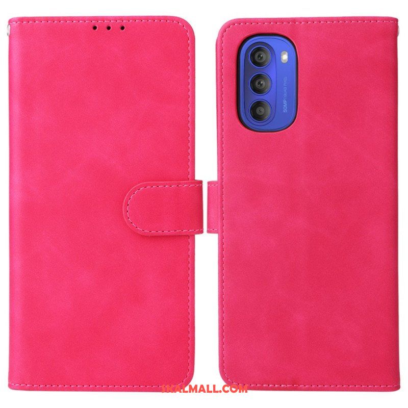 Fodral Moto G51 5G Vintage Skin-touch