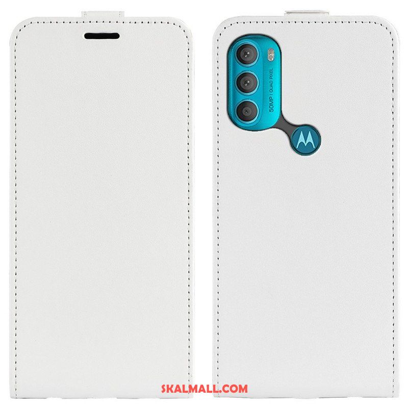 Fodral Moto G71 5G Folio-fodral Vikbar Retro