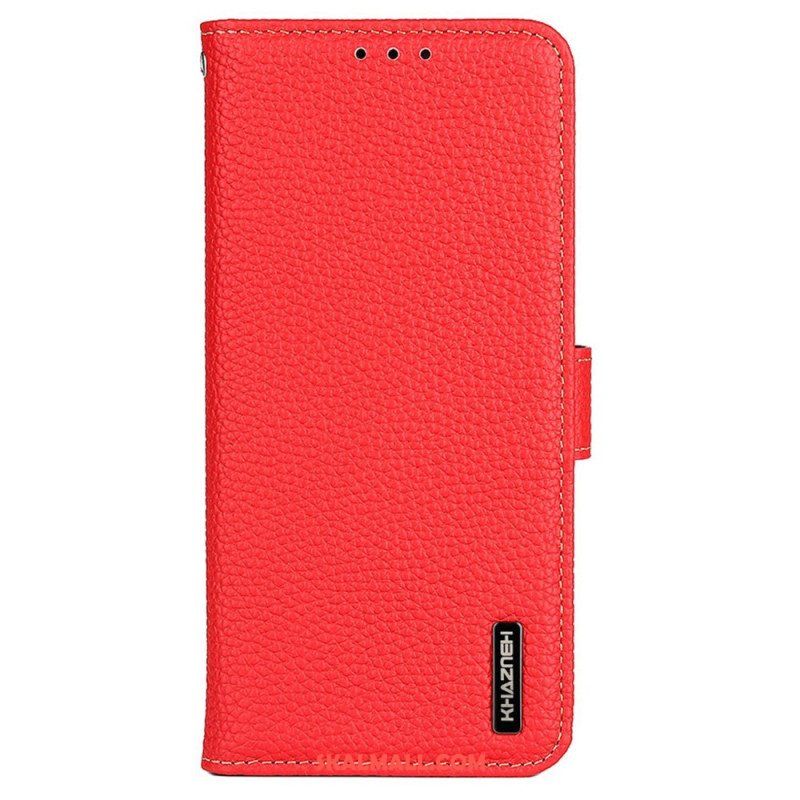 Fodral OnePlus 10T 5G Khazneh Lychee Läder