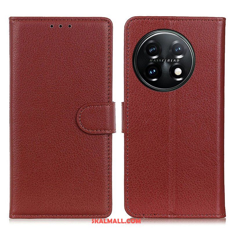 Fodral OnePlus 11 5G Lychee Textur