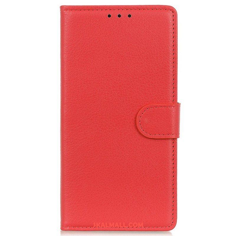 Fodral OnePlus Nord CE 2 Lite 5G Traditionellt Konstläder