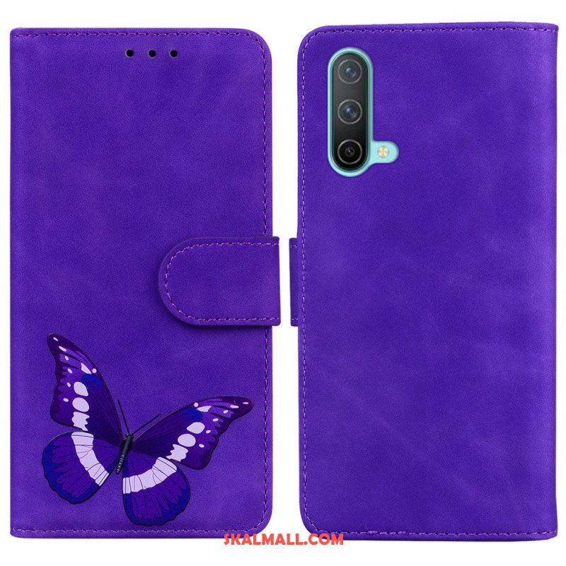 Fodral OnePlus Nord CE 5G Skin-touch Butterfly