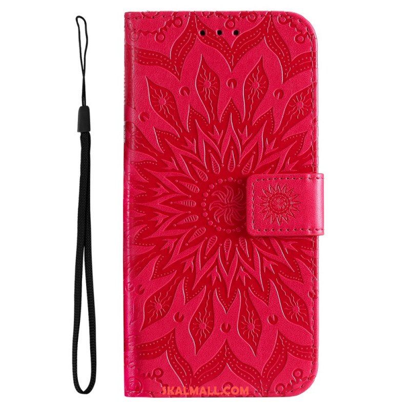 Fodral Oppo Find X5 Lite Med Kedjar Strappy Sun Mandala