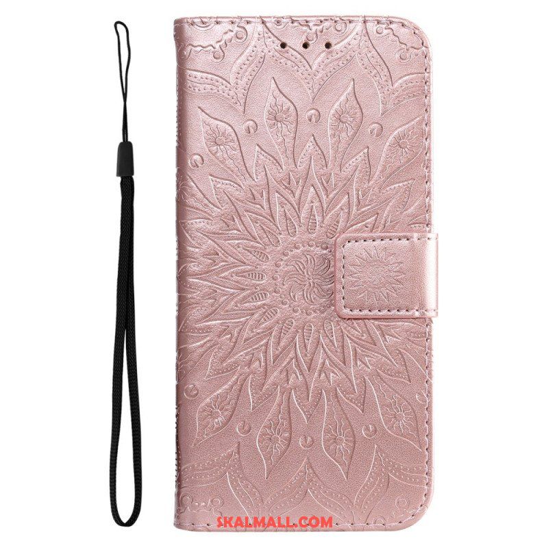 Fodral Oppo Find X5 Lite Med Kedjar Strappy Sun Mandala