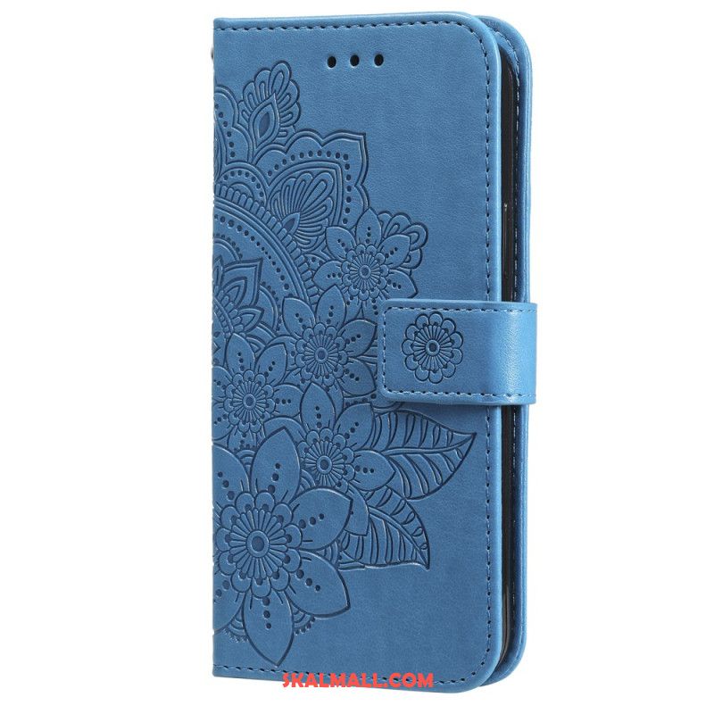 Fodral Oppo Reno 12 5g Mandalatryck Med Rem