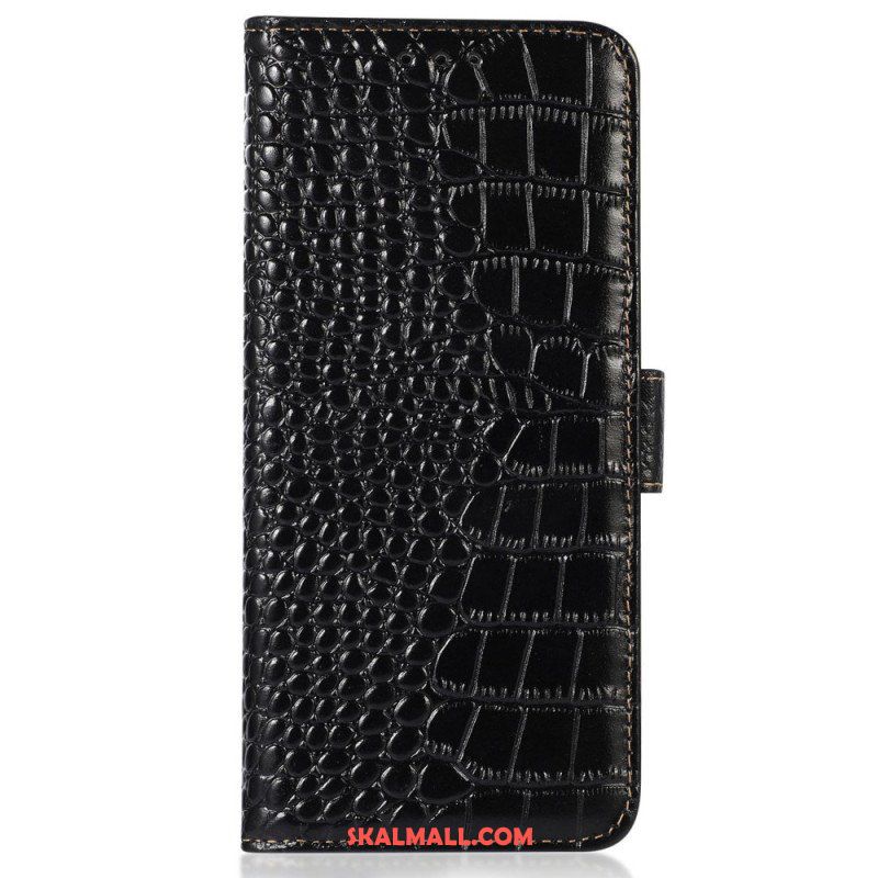 Fodral Oppo Reno 8 Crocodile Style Rfid