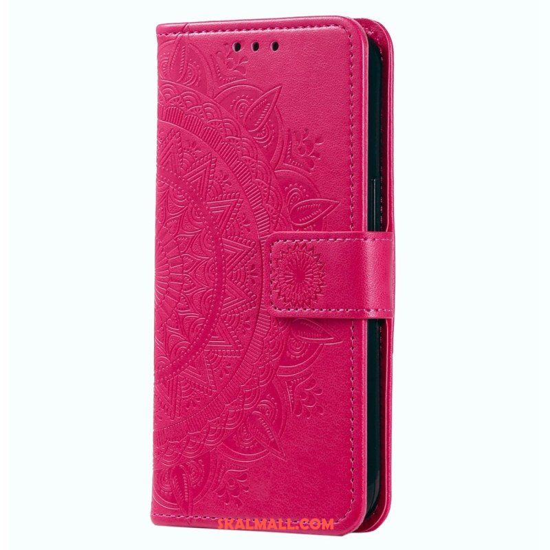 Fodral Oppo Reno 8 Med Kedjar Strappy Sun Mandala