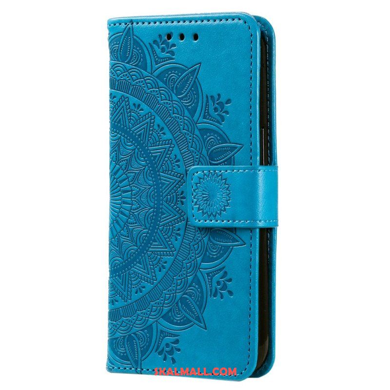 Fodral Oppo Reno 8 Med Kedjar Strappy Sun Mandala