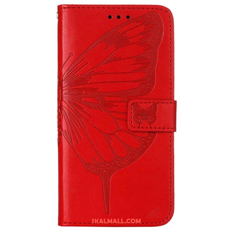 Fodral Oppo Reno 8 Pro Med Kedjar Barock Strappy Butterfly