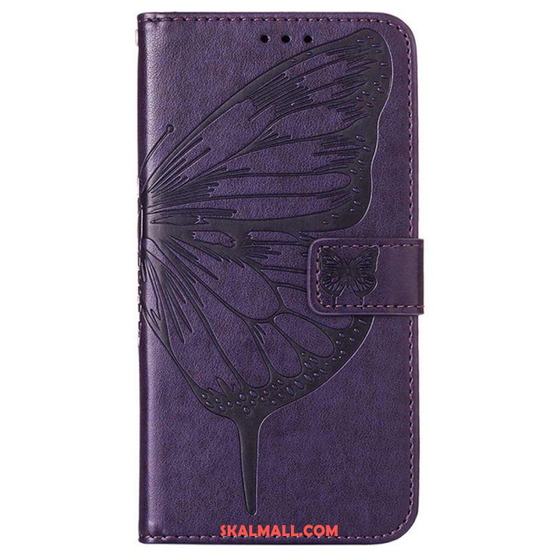 Fodral Oppo Reno 8 Pro Med Kedjar Barock Strappy Butterfly