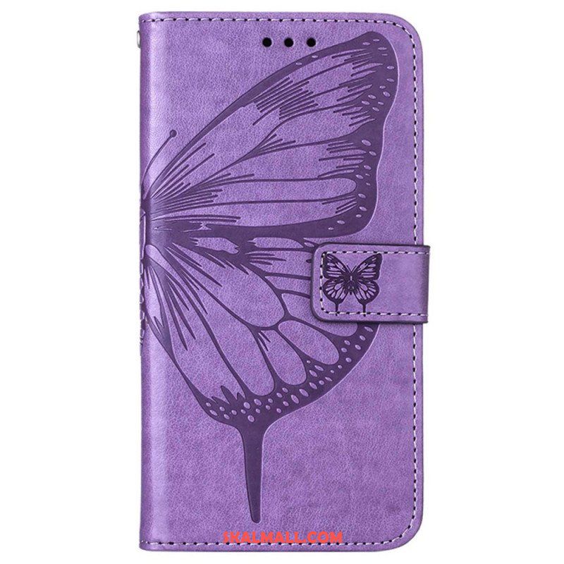 Fodral Oppo Reno 8 Pro Med Kedjar Barock Strappy Butterfly