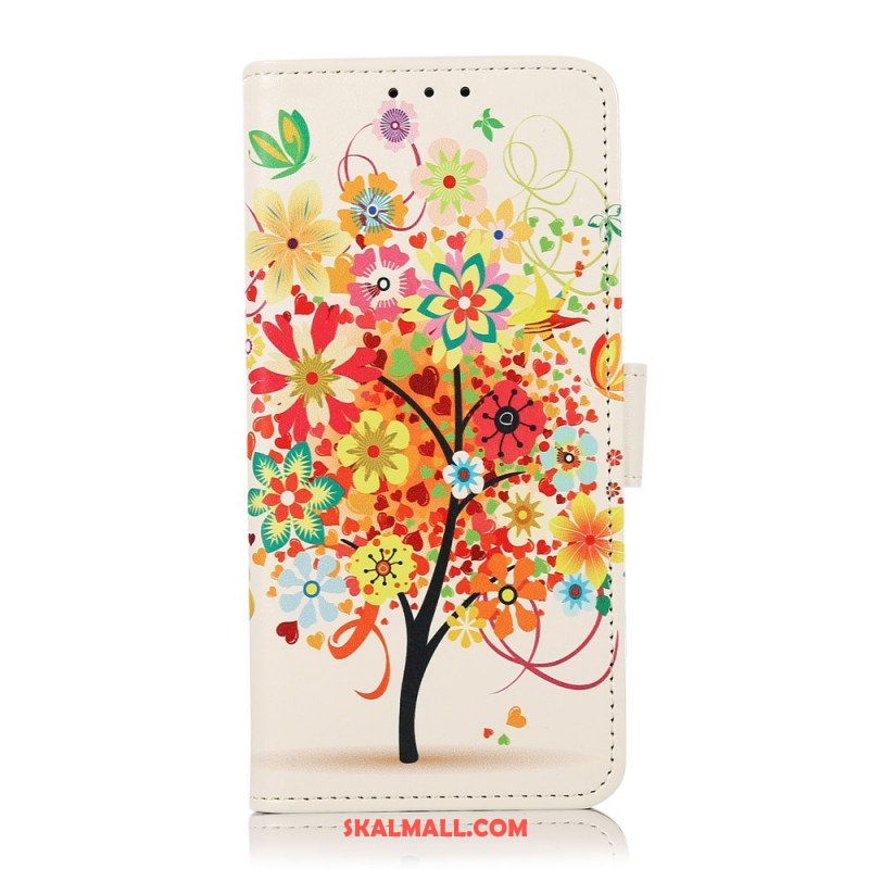 Fodral Samsung Galaxy A13 5G / A04s Blommande Träd