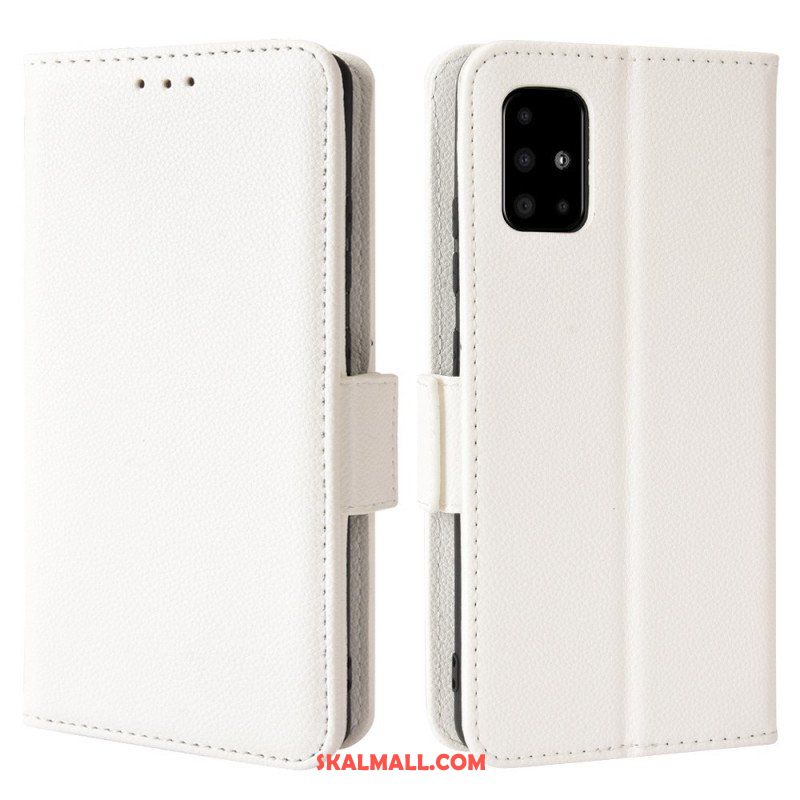 Fodral Samsung Galaxy A51 5G Folio-fodral Flap Double Nya Färger