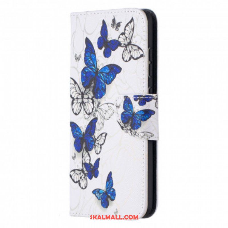 Fodral Samsung Galaxy A52 4G / A52 5G / A52s 5G Butterflies Kings