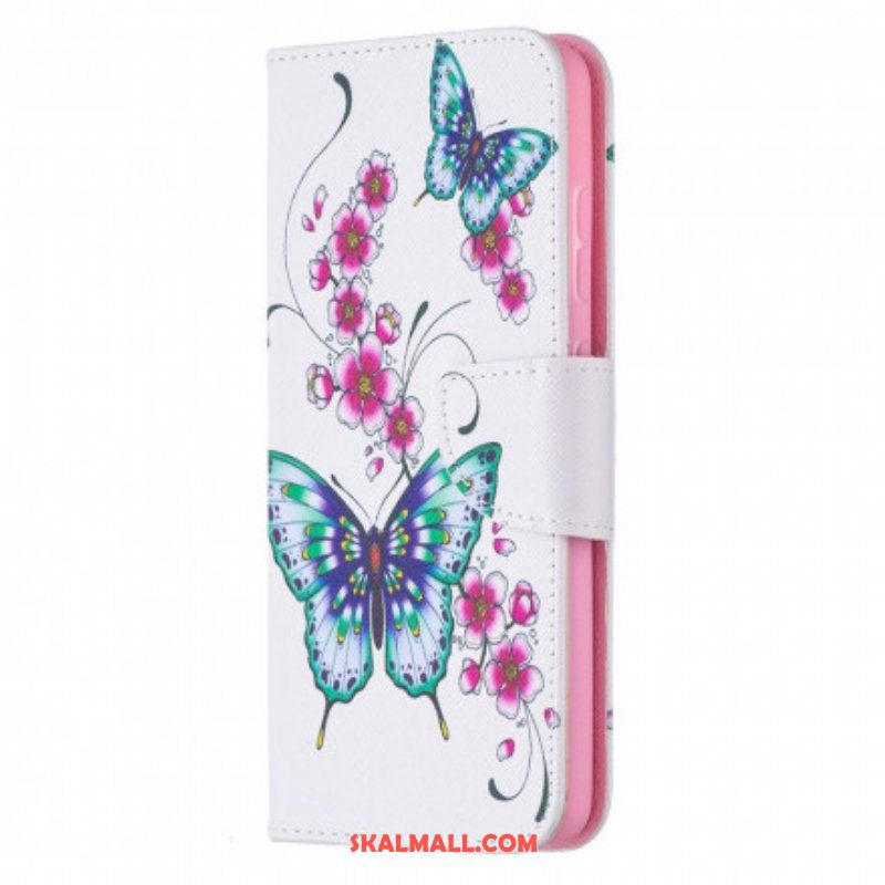 Fodral Samsung Galaxy A52 4G / A52 5G / A52s 5G Butterflies Kings
