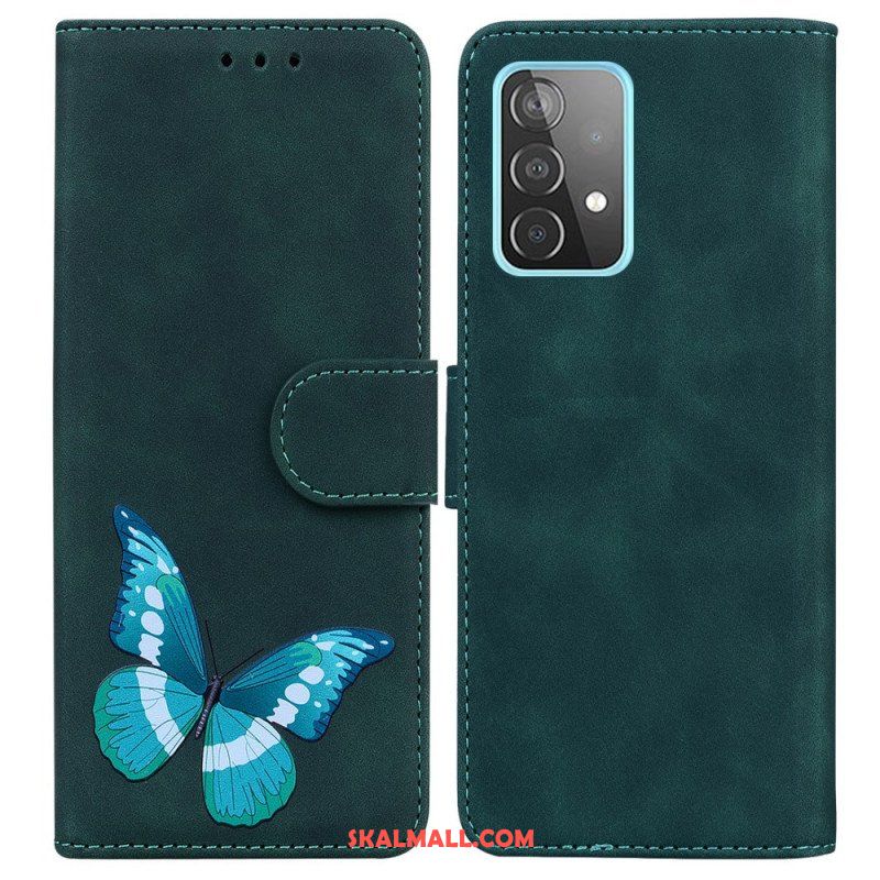 Fodral Samsung Galaxy A52 4G / A52 5G / A52s 5G Skin-touch Butterfly