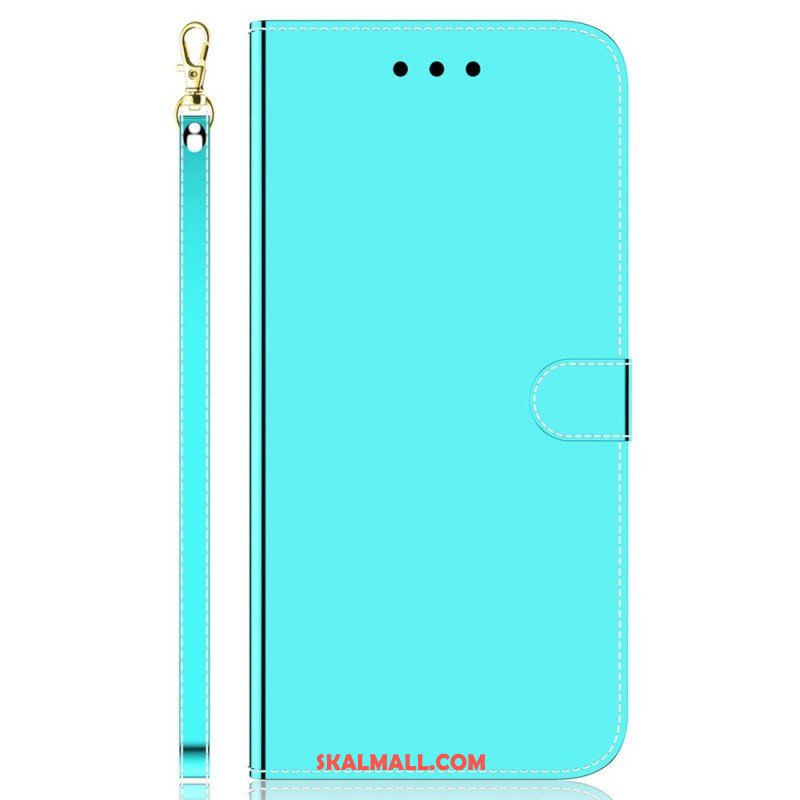 Fodral Samsung Galaxy M13 Spegel Och Band
