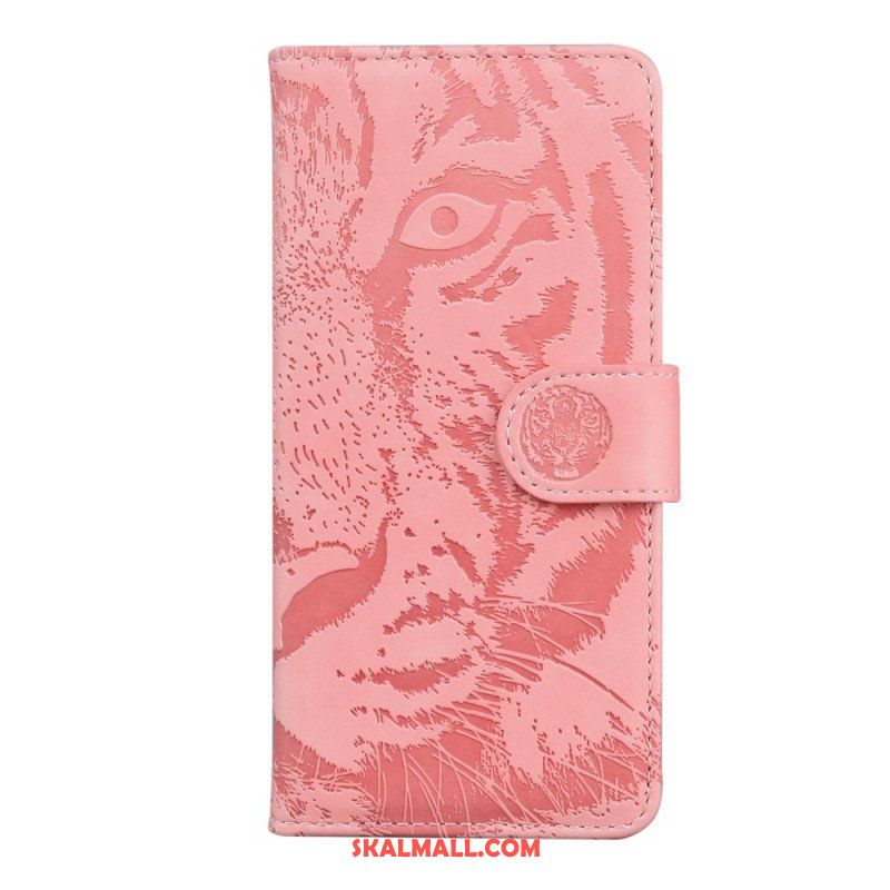 Fodral Samsung Galaxy M32 Tiger Face Print