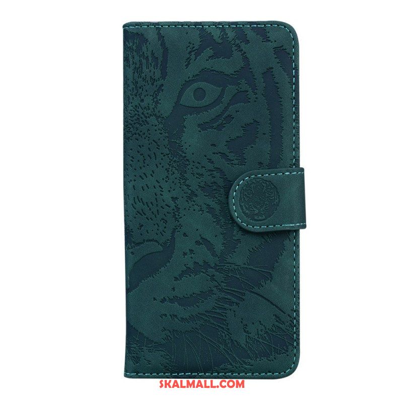 Fodral Samsung Galaxy M32 Tiger Face Print