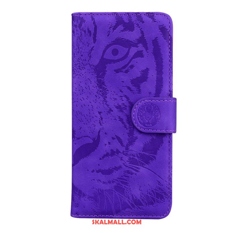 Fodral Samsung Galaxy M32 Tiger Face Print