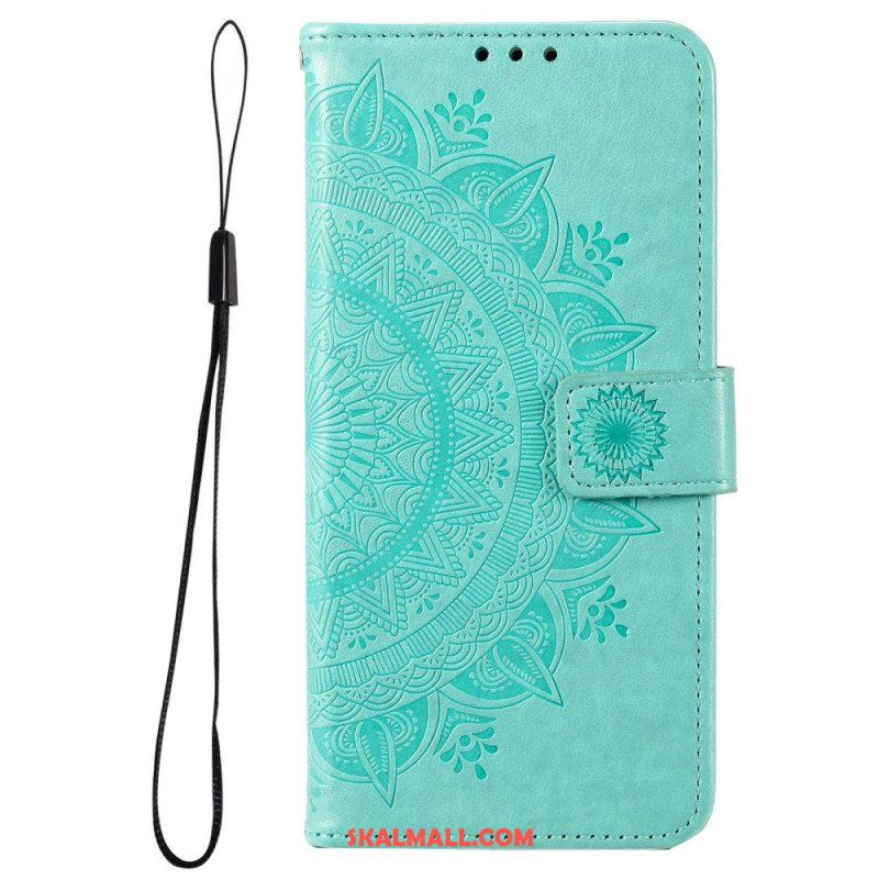 Fodral Samsung Galaxy M33 5G Med Kedjar Strappy Sun Mandala