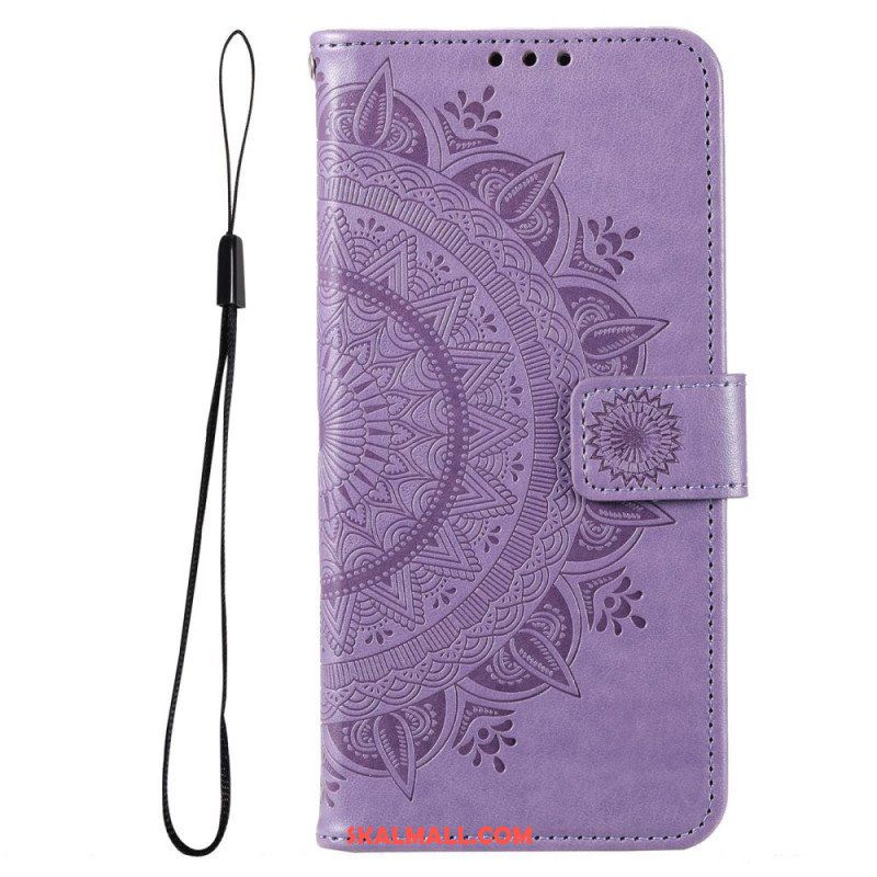 Fodral Samsung Galaxy M33 5G Med Kedjar Strappy Sun Mandala