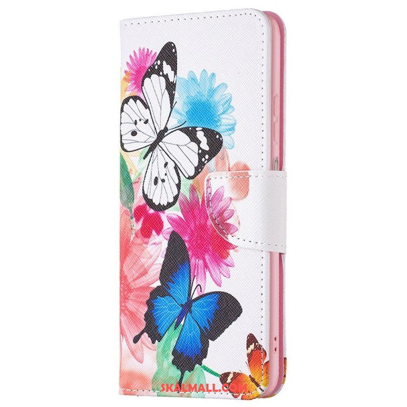 Fodral Samsung Galaxy M53 5G Fjärilar Fjärilar